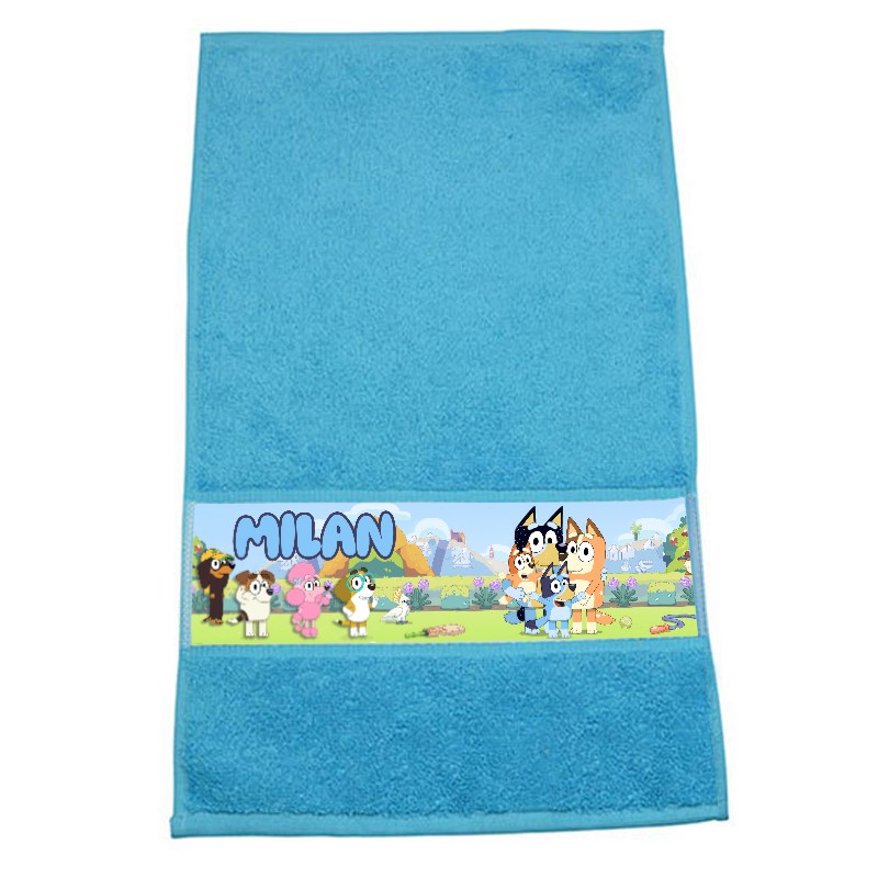 Serviette visage Bluey