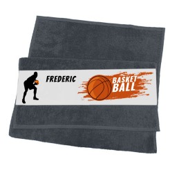 Serviette de basket-ball homme personnalisée