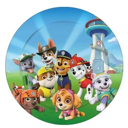 AssAssiette enfant Pat Patrouilleiette plastique enfant