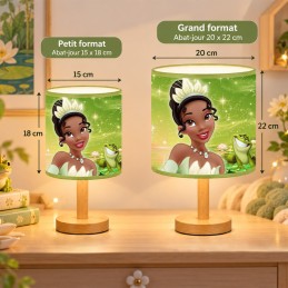 Lampe de chevet La Princesse et la Grenouille