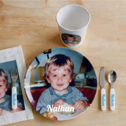 Assiette enfant personnalisée