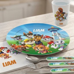 set repas Pat Patrouille personnalisé