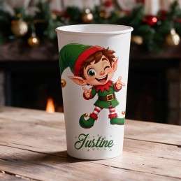 Verre plastique réutilisable Lutin Personnalisé