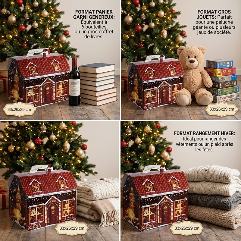 Grande Boîte Cadeau Noël