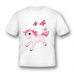 tee shirt licorne personnalisé