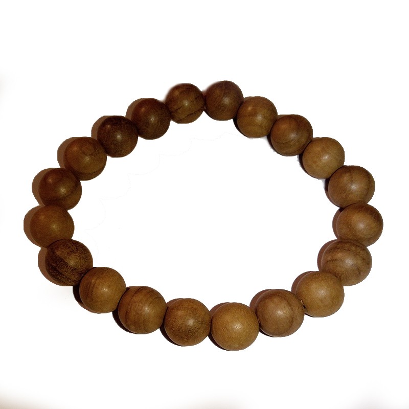 bracelet perles de santal