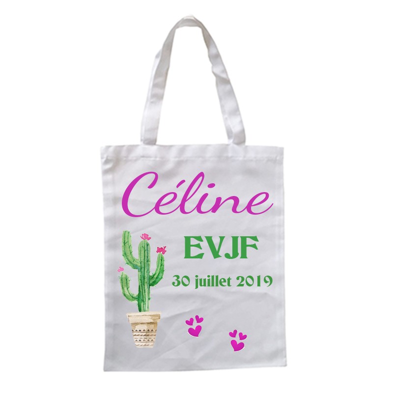 sac tote baf evjf personnalisé