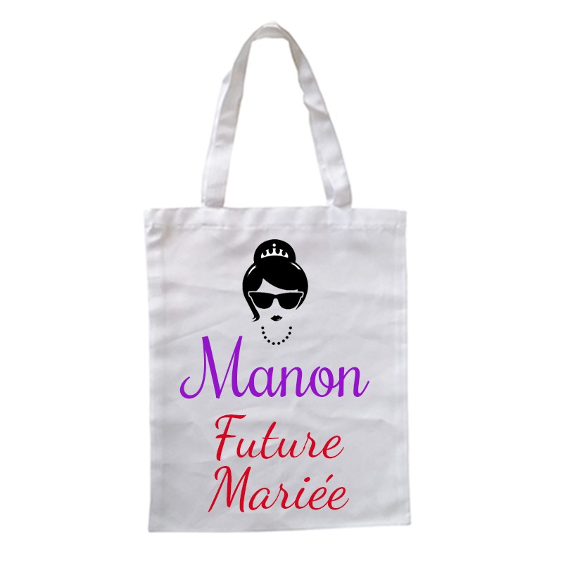 sac tote bag evjf personnalise