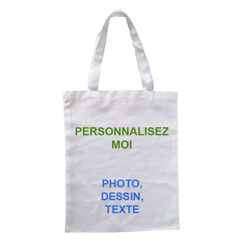 sac tote tag personnalisé