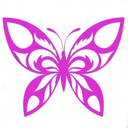 modèle flocage papillon