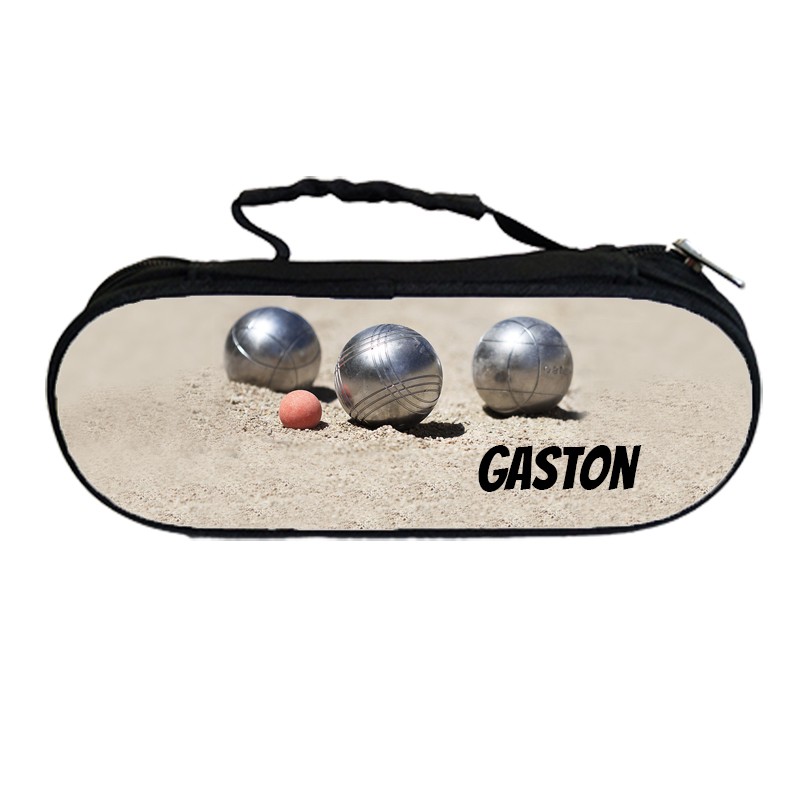 Jeu de 8 Boules de Pétanque + Cochonnet + Etui de Rangement