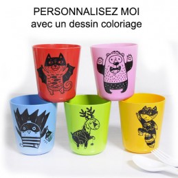 verre plastique personnalisé