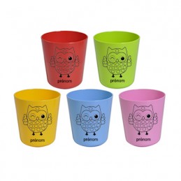 verre plastique personnalisé