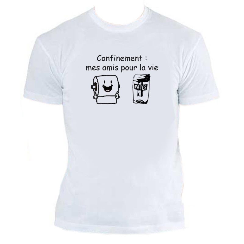 t-shirt humoristique coronavirus