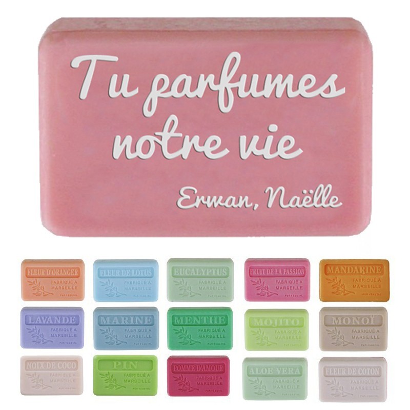 savon de Marseille personnalisé