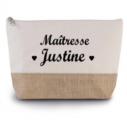 Trousse personnalisée - Ma maîtresse