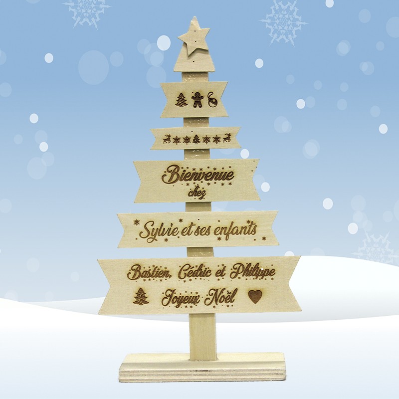 Sapin bois noël Sapin bois noël