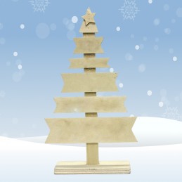 Sapin bois personnalisé