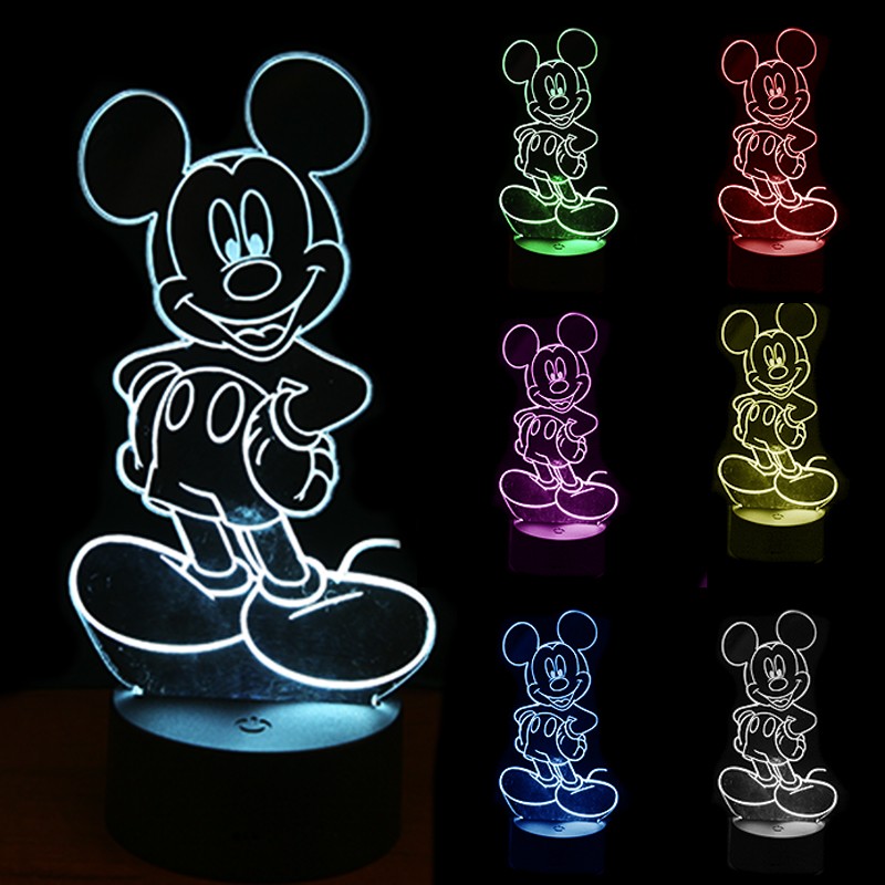 lampe led mickey