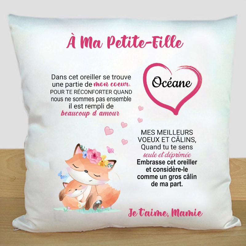 Coussin Ma fille
