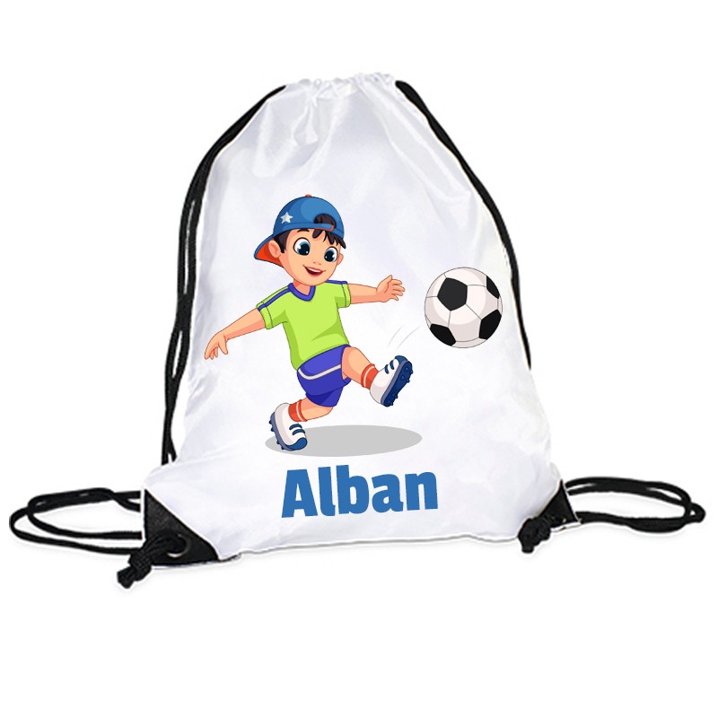 Sac A Dos Ficelle Personnalisé Football - Sac Sport Football - Sac