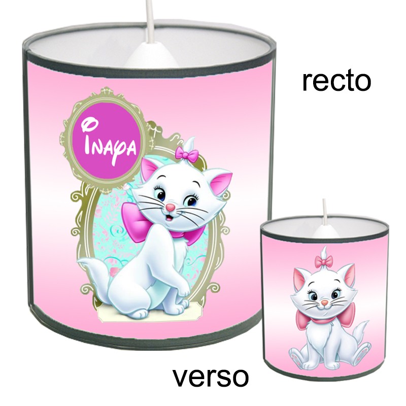 Lustre Chambre Personnalise Marie Aristochat Lustre Enfant Personnalise Lustre Chambre Chat Marie