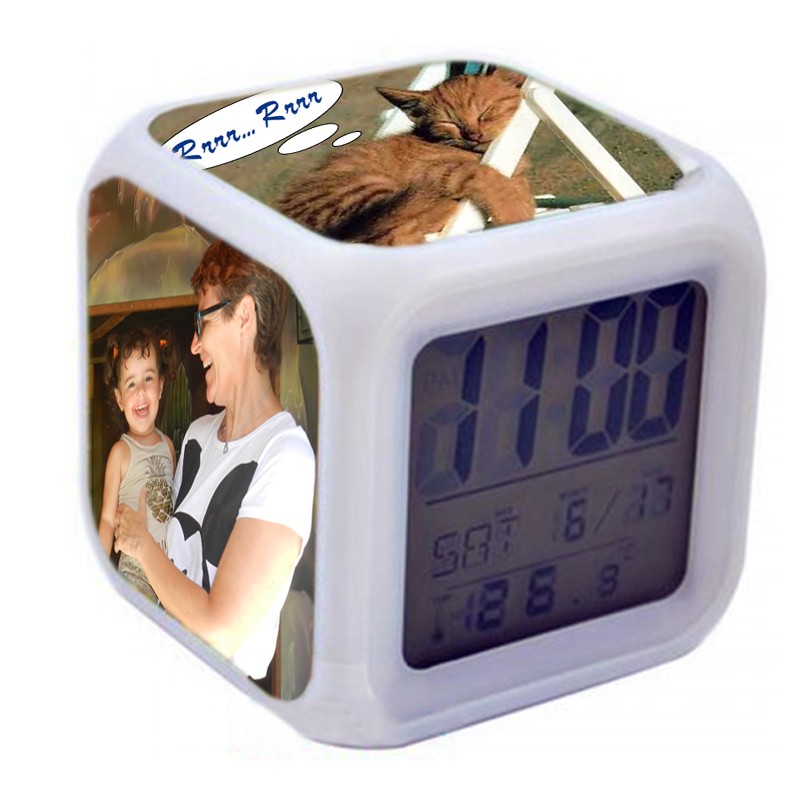 Horloge Photo personnaliser avec votre photos