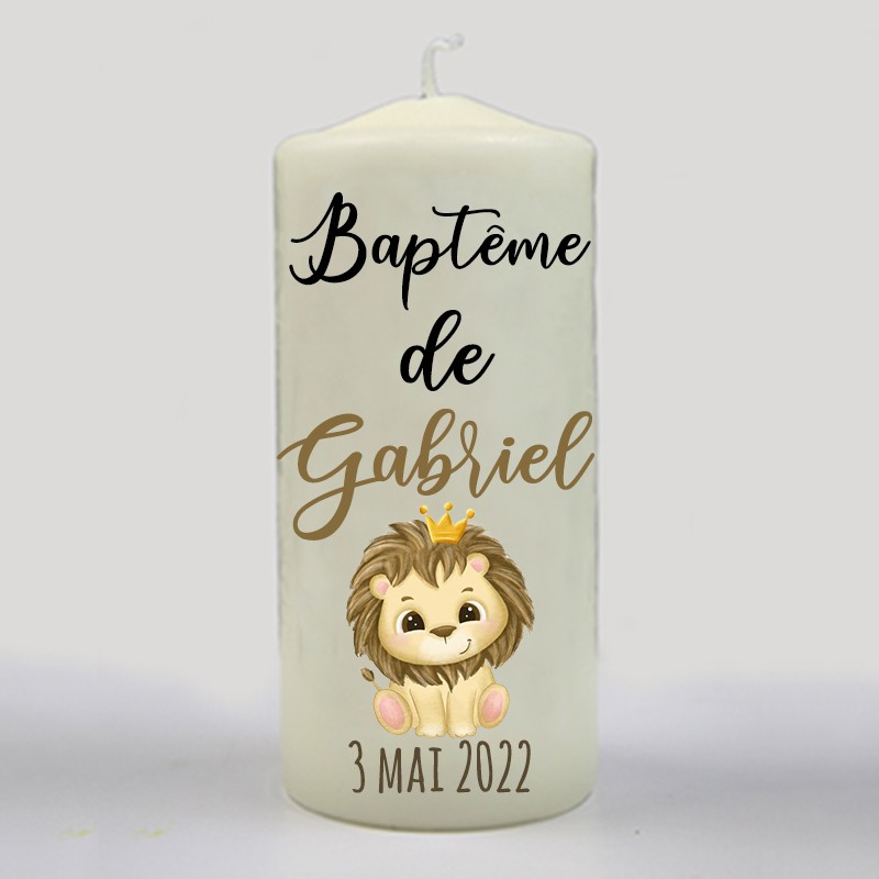 Cadeau baptême  Bouteille personnalisée pour cadeau marraine