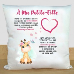 Coussin personnalisé à...