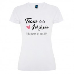 tee shirt evjf personnalisé