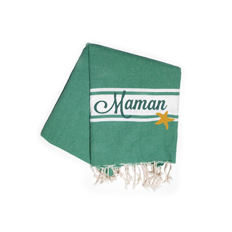 fouta personnalisée