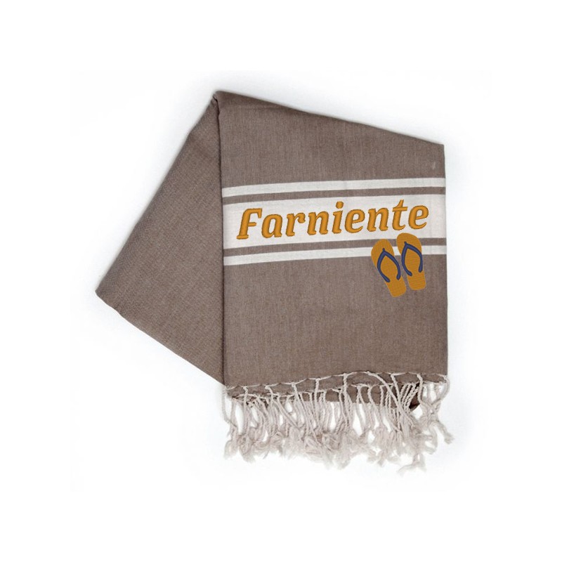 fouta personnalisée