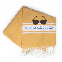 fouta personnalisée