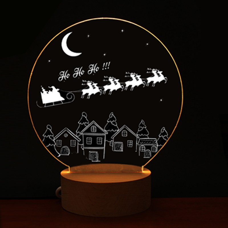 lampe Noel Personnalisée lampe Noel Personnalisée
