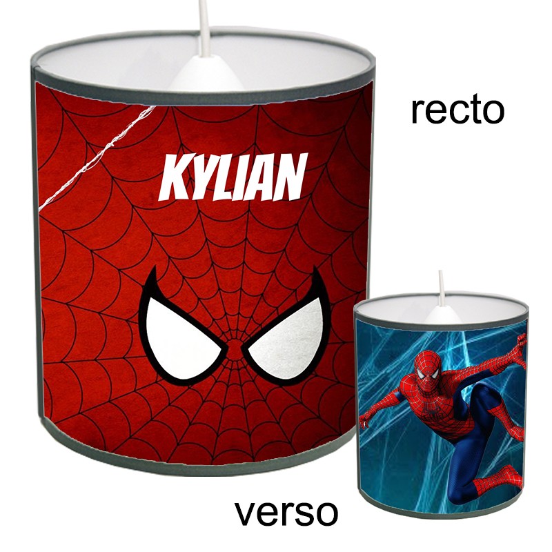 lustre spiderman personnalisé