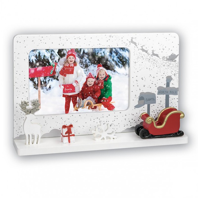 Cadre photo décoré de Noël : Encadrez vos plus beaux souvenirs de fêtes
