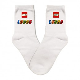 chaussettes lego briques