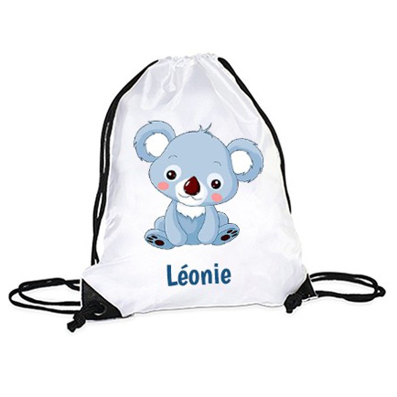 sac de gym koala personnalisé