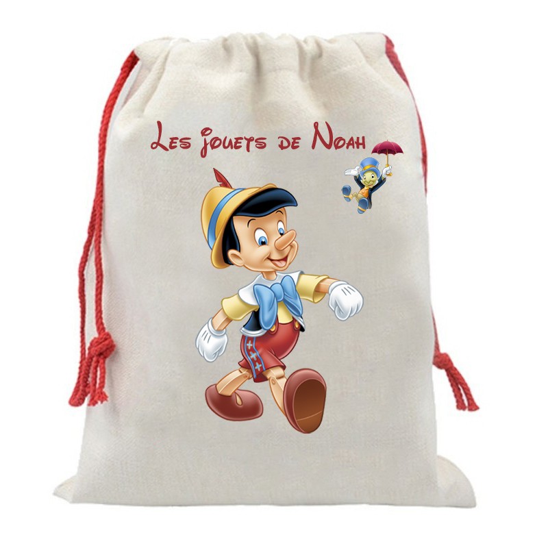 sac a jouets pinocchio