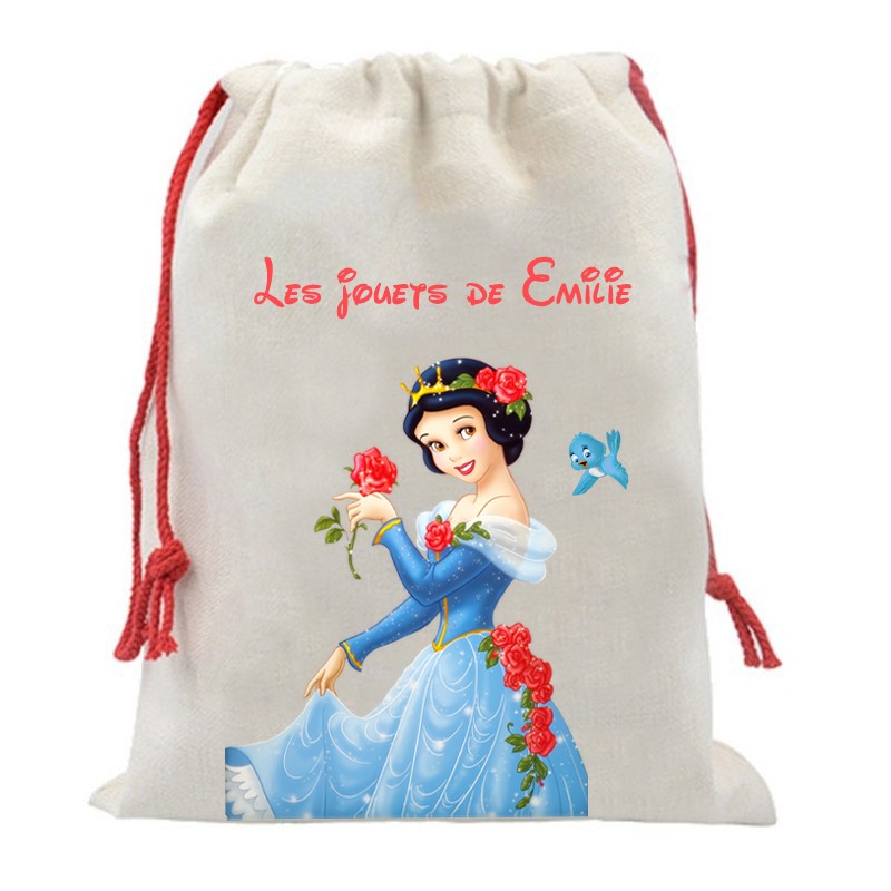 sac a jouets blanche neige