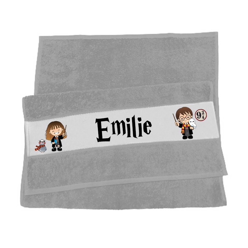 serviette personnalisée Harry Potter