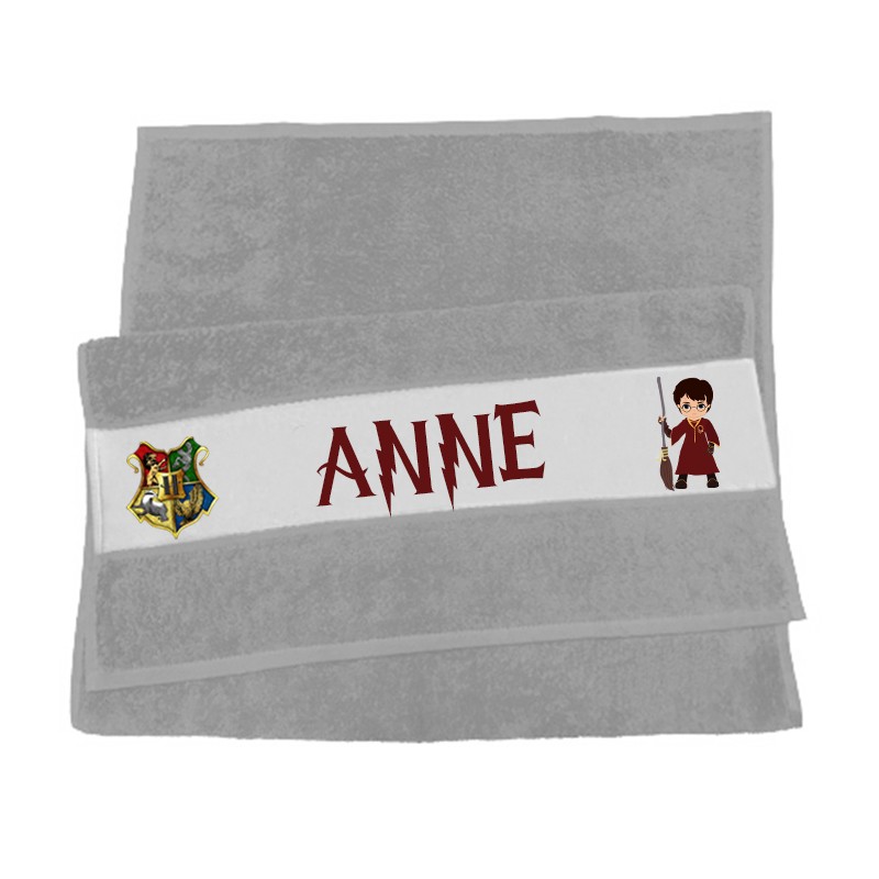 serviette noire Harry Potter