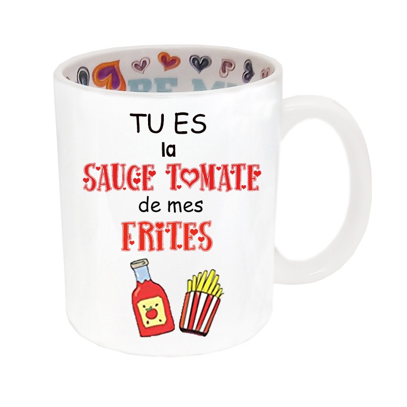 Mug Humour saint Valentin Tasse a Cafe Cadeau Rigolo Original