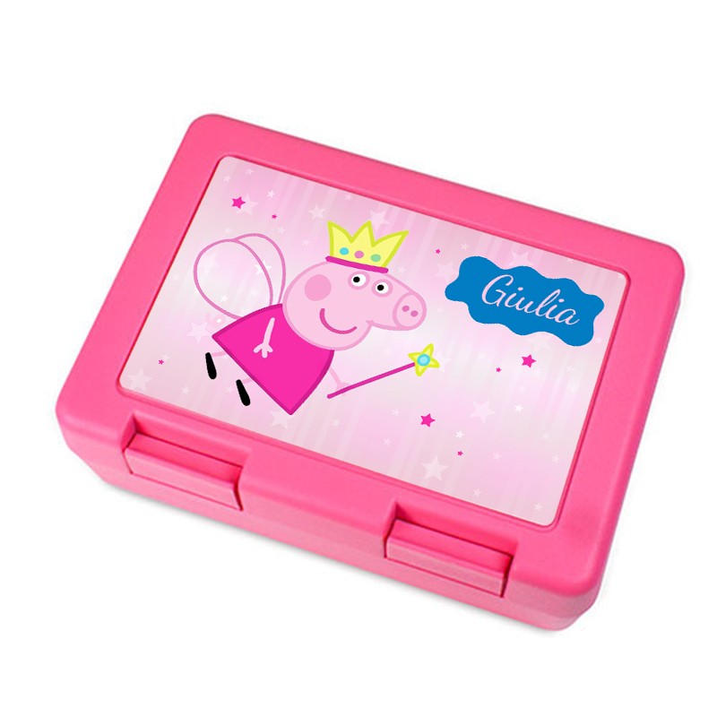 Boite à Gouter Personnalisée Peppa Pig