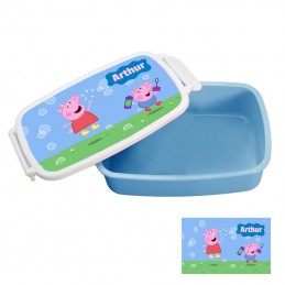 Boite à Gouter Personnalisée Peppa Pig