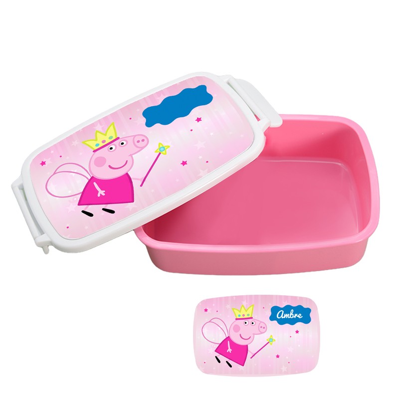 Boite à Gouter Personnalisée Peppa Pig