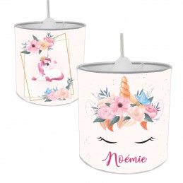 Lustre Personnalisé Licorne