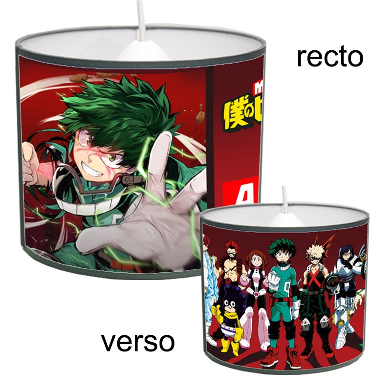 lustre my hero academia personnalisé