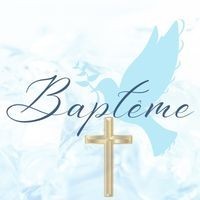Bougie Baptême - Bougie Personnalisée - Bougie Baptême Personnalisée