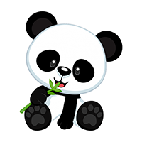 Cadeau personnalisé panda